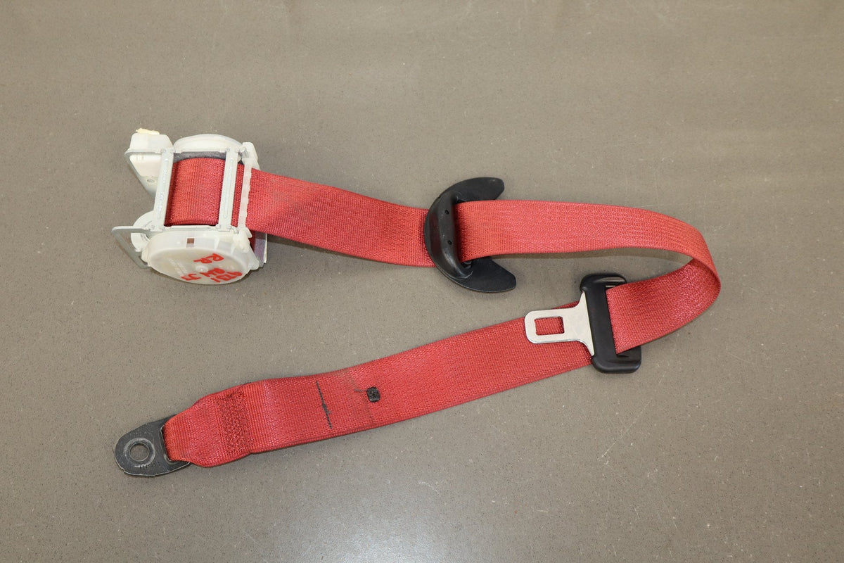 2015-23 Dodge Challenger RH Rear Seat Belt Ruby Red XC OEM