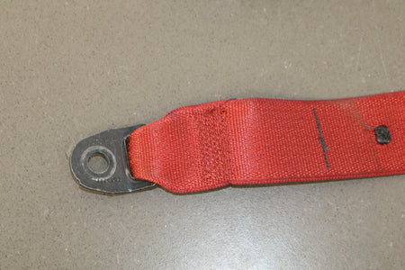 2015-23 Dodge Challenger RH Rear Seat Belt Ruby Red XC OEM