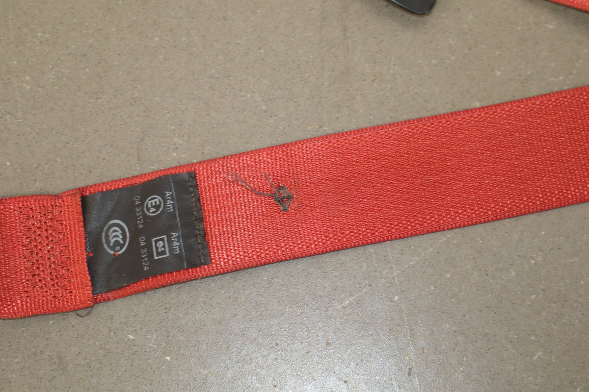 2015-23 Dodge Challenger RH Rear Seat Belt Ruby Red XC OEM