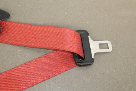 2015-23 Dodge Challenger RH Rear Seat Belt Ruby Red XC OEM