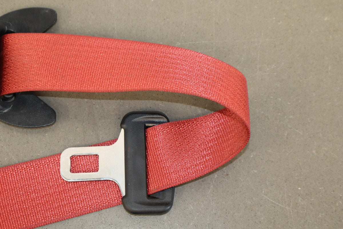 2015-23 Dodge Challenger RH Rear Seat Belt Ruby Red XC OEM