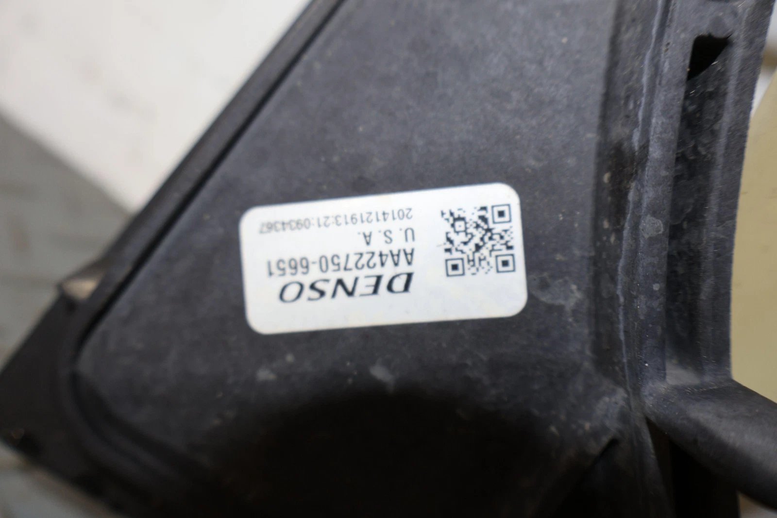 2015 Chevrolet Camaro- Radiator Fan Motor