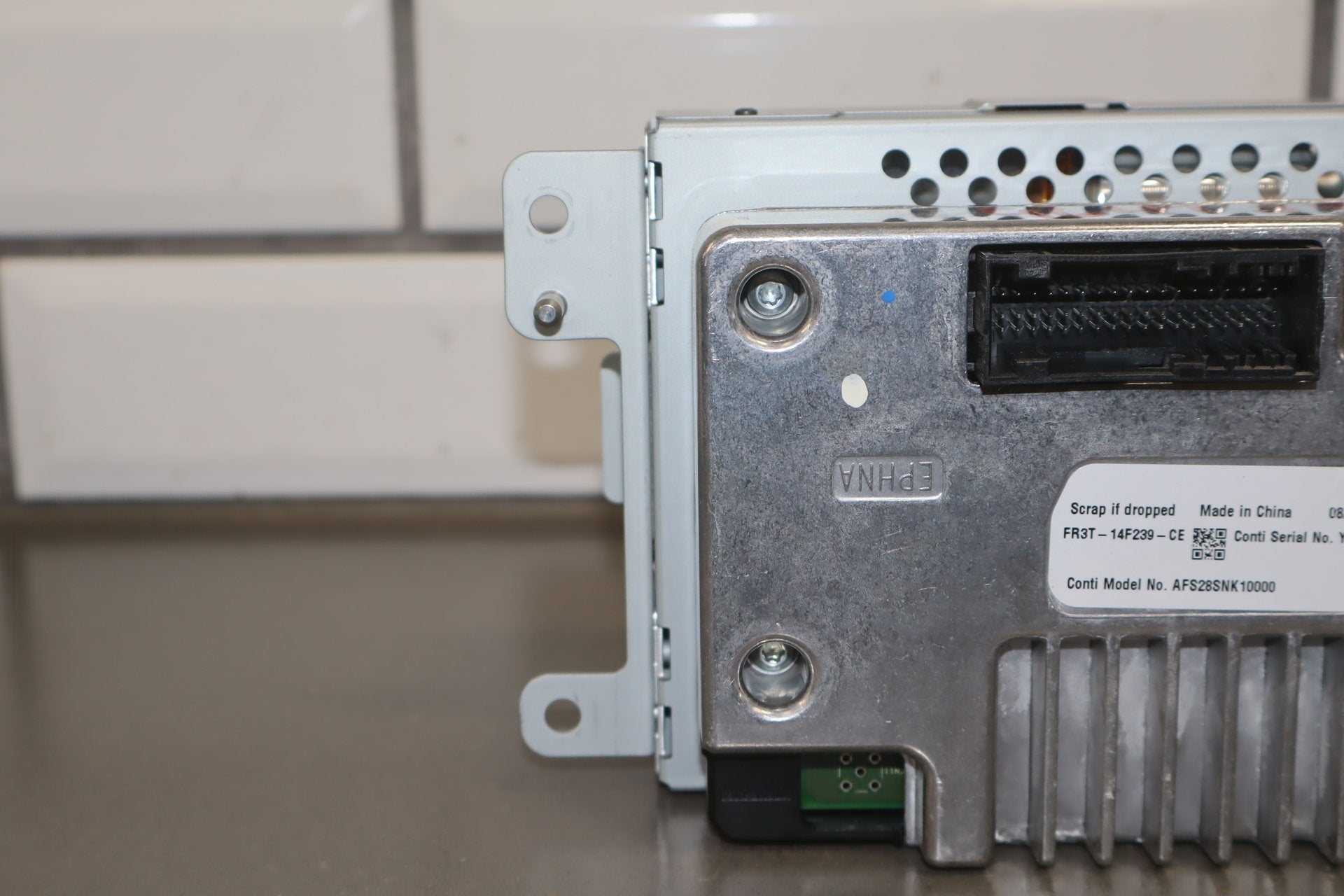 2015 Ford Mustang GT Navigation Sync II(2) Radio Receiver Touch Screen Bezel OEM