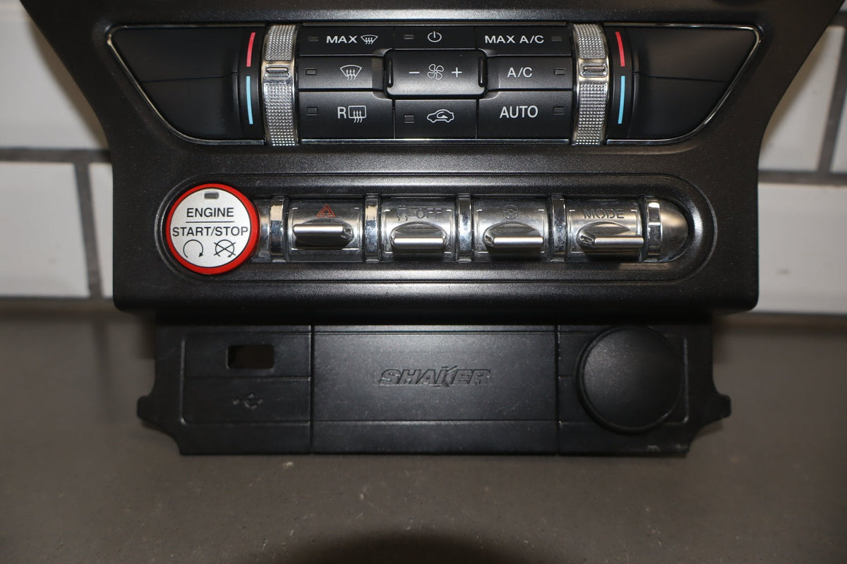 2015 Ford Mustang GT Navigation Sync II(2) Radio Receiver Touch Screen Bezel OEM
