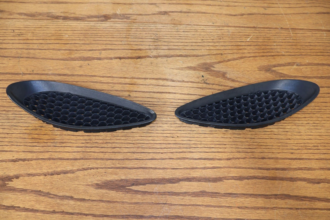 2015 Jeep Grand Cherokee SRT8 Pair LH&RH Hood Scoop Inserts (Textured Black)