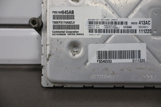 2015 Ram 1500 5.7L Hemi ECU Engine Computer 05150945AB