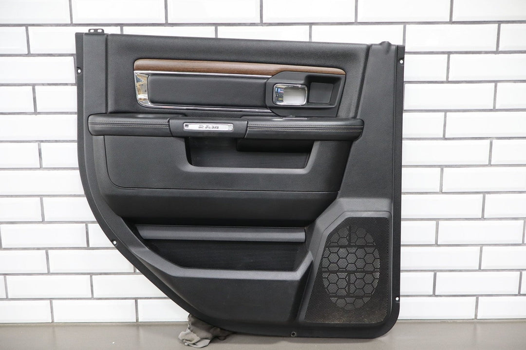 2015 Ram 1500 Laramie Left Rear Door Trim Panel