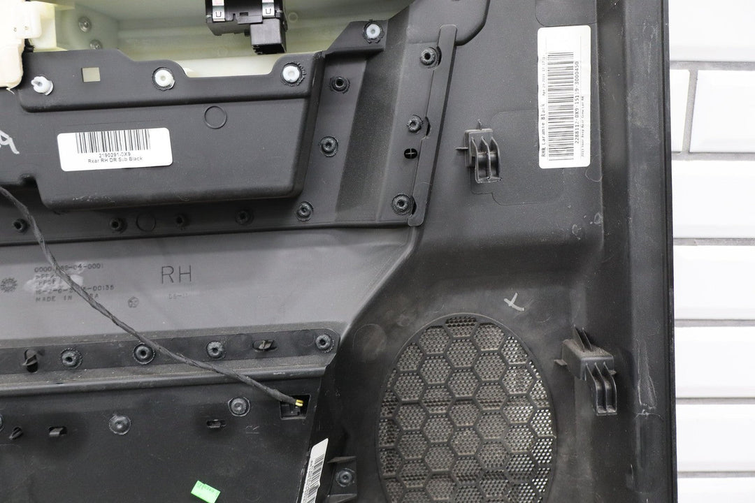2015 Ram 1500 Laramie Right Rear Door Trim Panel