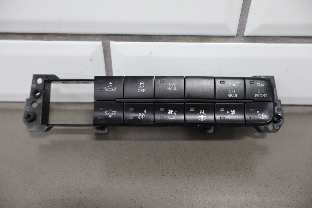 2015 Ram 1500 Longhorn Heated Ventilated Seat Switch Panel OEM Ride Height