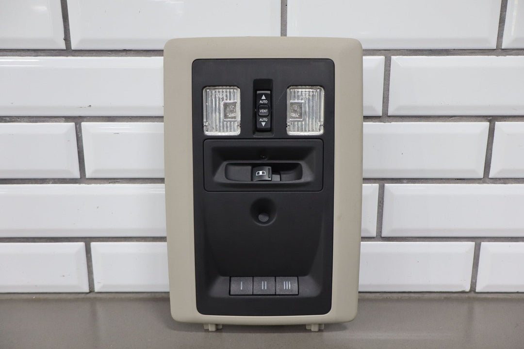 2015 Ram 1500 Overhead Roof Console - Sunroof & Power Back Window