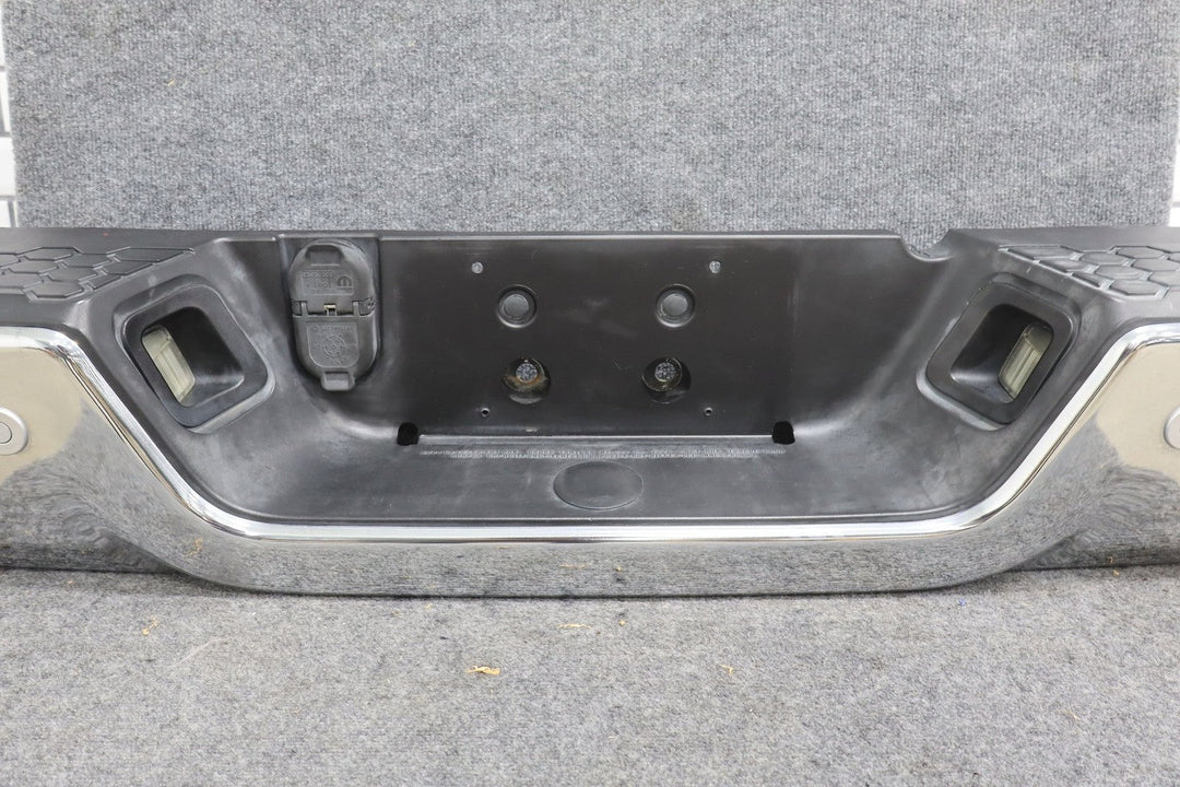 2015 Ram 1500 Rear Bumper Black PXR