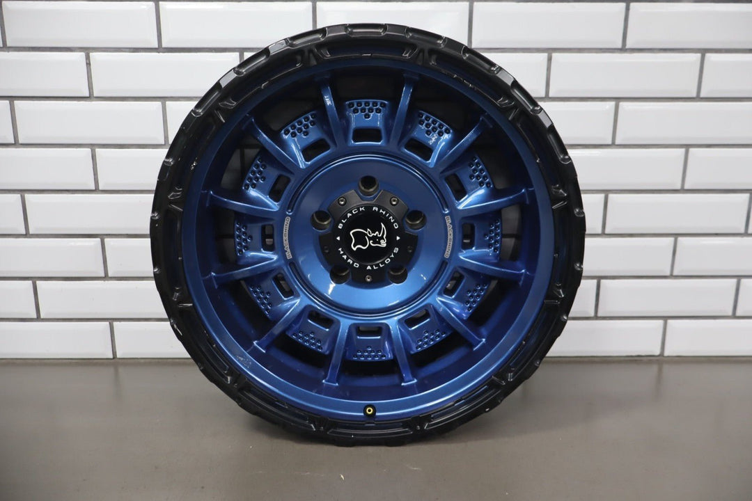 2015 Ram 1500 Single Aftermarket 20x10 Black Rhino Wheel