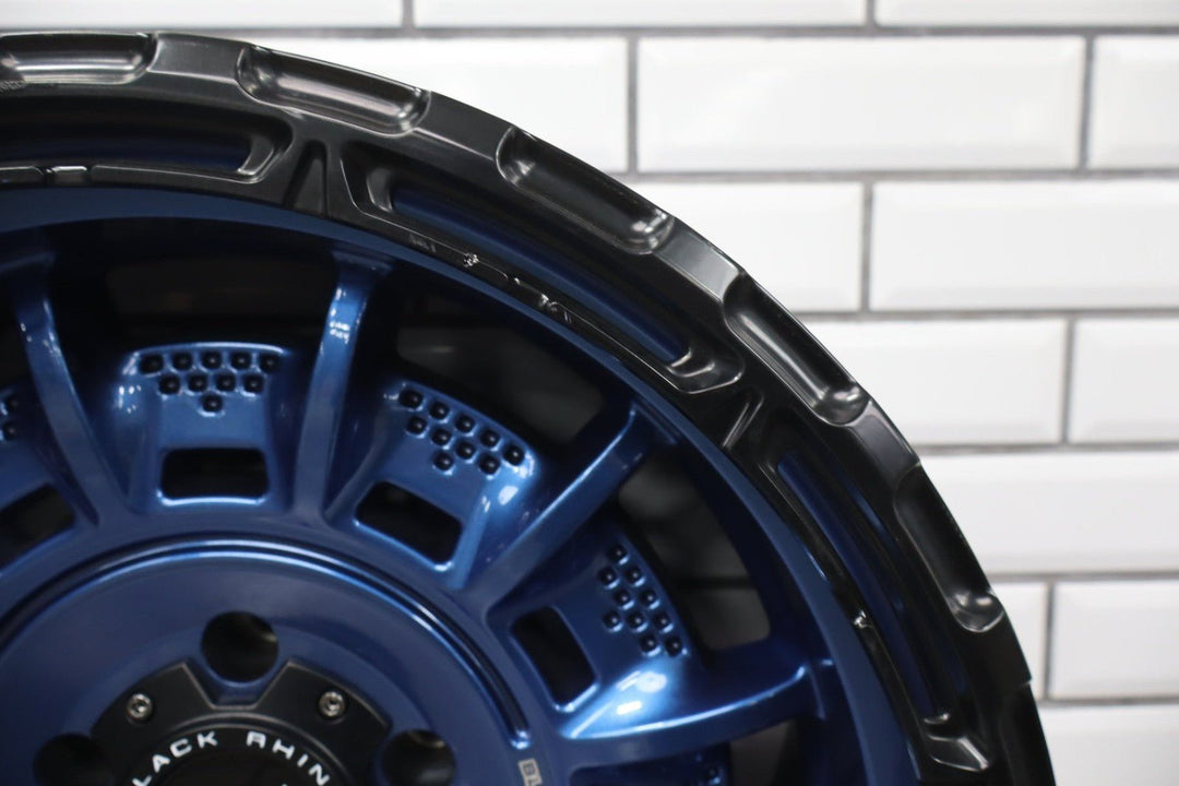 2015 Ram 1500 Single Aftermarket 20x10 Black Rhino Wheel