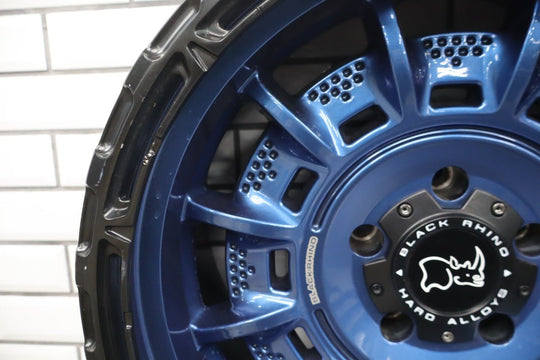 2015 Ram 1500 Single Aftermarket 20x10 Black Rhino Wheel