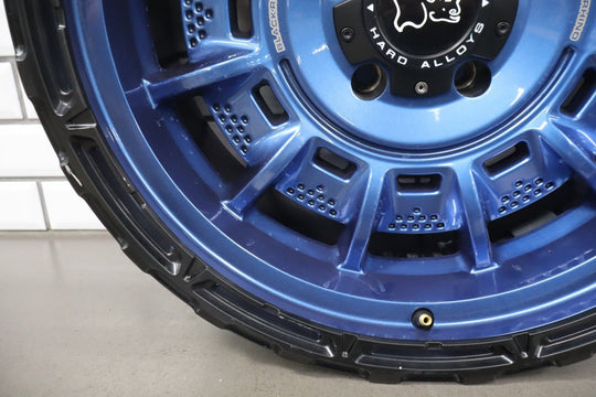 2015 Ram 1500 Single Aftermarket 20x10 Black Rhino Wheel