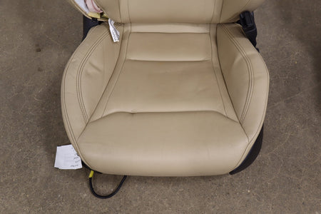 2015 Tesla Model S 85D Synthetic Leather (Leatherette) Seats Set Tan