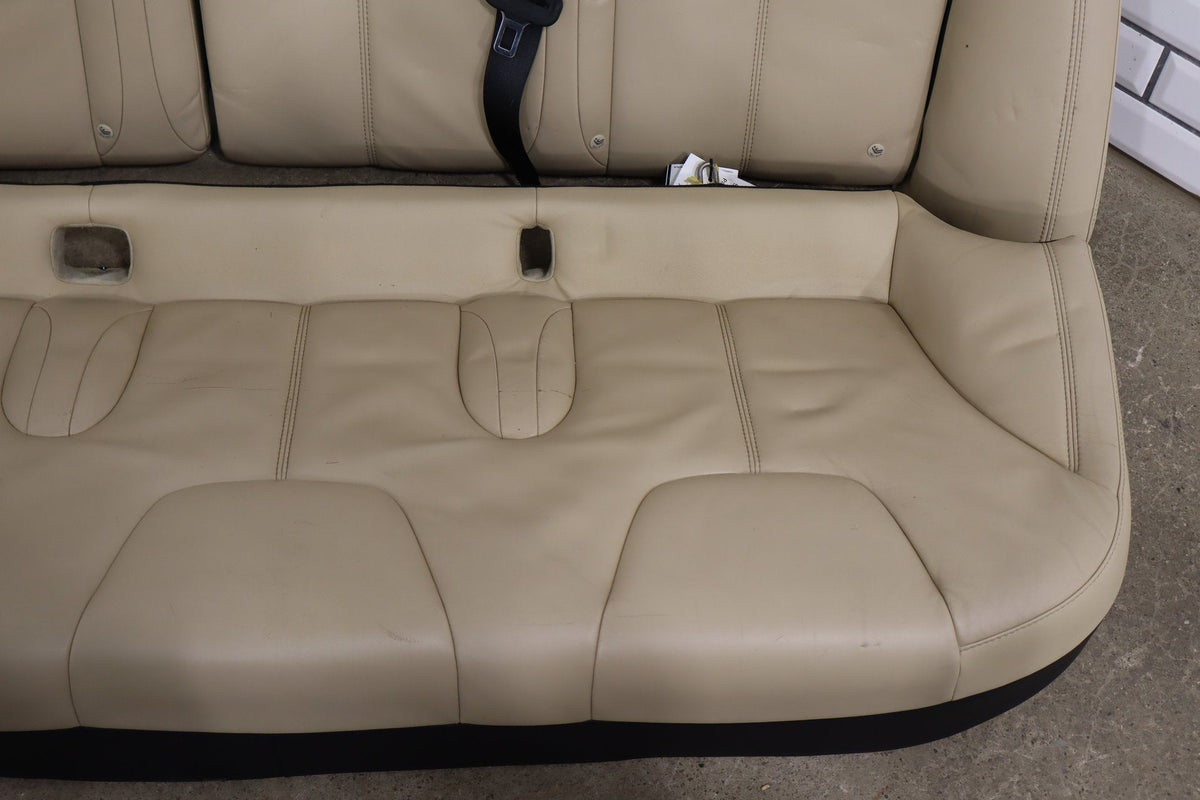 2015 Tesla Model S 85D Synthetic Leather (Leatherette) Seats Set Tan