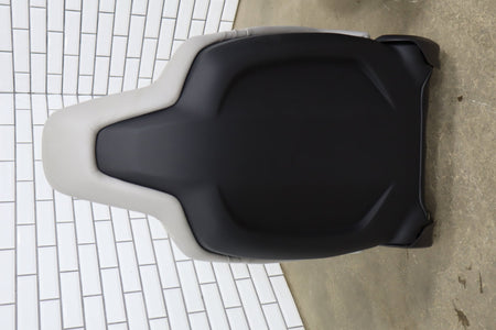 2015 Tesla Model S Synthetic Leather (Leatherette) Seats Set Gray DGY