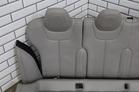 2015 Tesla Model S Synthetic Leather (Leatherette) Seats Set Gray DGY
