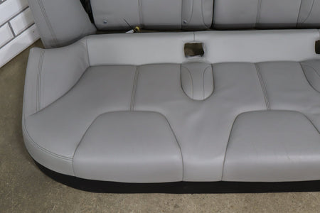 2015 Tesla Model S Synthetic Leather (Leatherette) Seats Set Gray DGY