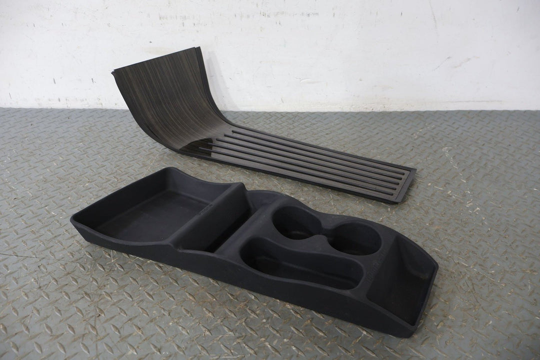 2015 Tesla S - Front Floor Trim & Aftermarket Organizer