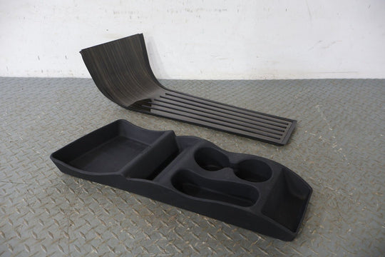 2015 Tesla S - Front Floor Trim & Aftermarket Organizer