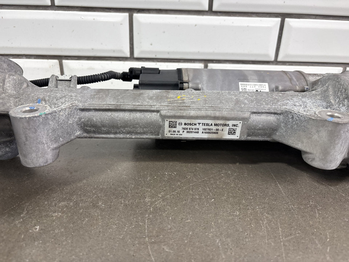 2016-2020 OEM Tesla Model S X AWD Power Steering Gear Rack And Pinion
