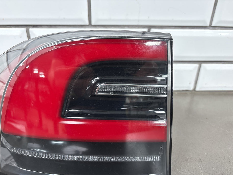 2016-2020 OEM Tesla Model X Rear Left Driver Side Outer Tail Light Lamp