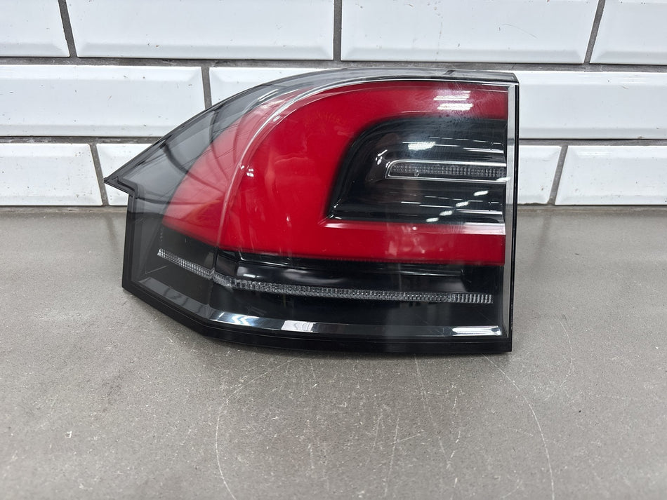 2016-2020 OEM Tesla Model X Rear Left Driver Side Outer Tail Light Lamp