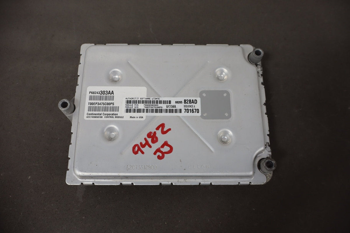 2016-2020 Ram 1500 5.7LL Gasoline Engine Computer 68243303AB