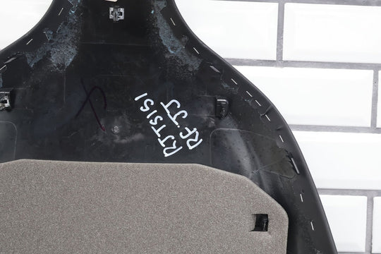 2016 - 2020 Tesla Model X Front Right Seat Back Side Trim Only (Black) See Photos
