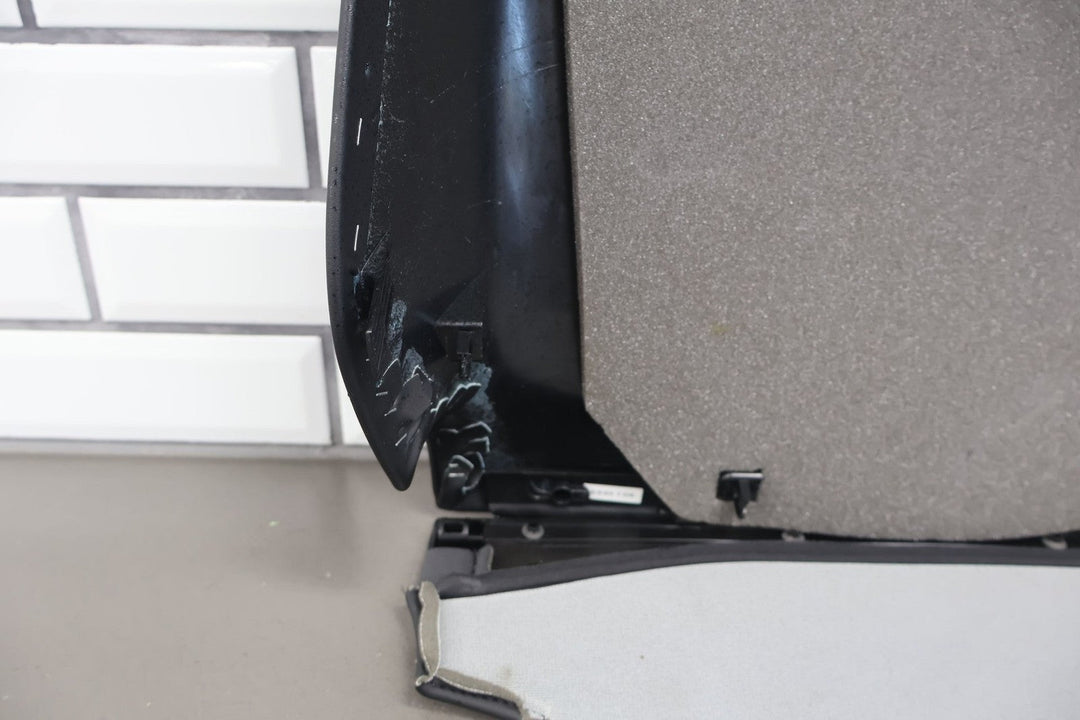 2016 - 2020 Tesla Model X Front Right Seat Back Side Trim Only (Black) See Photos