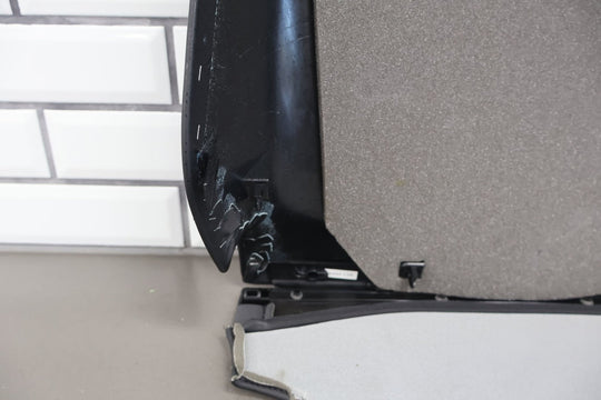 2016 - 2020 Tesla Model X Front Right Seat Back Side Trim Only (Black) See Photos