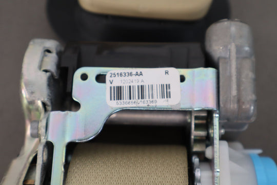2016 - 2020 Tesla Model X Passenger Right Front Seat Belt Retractor (Tan) OEM