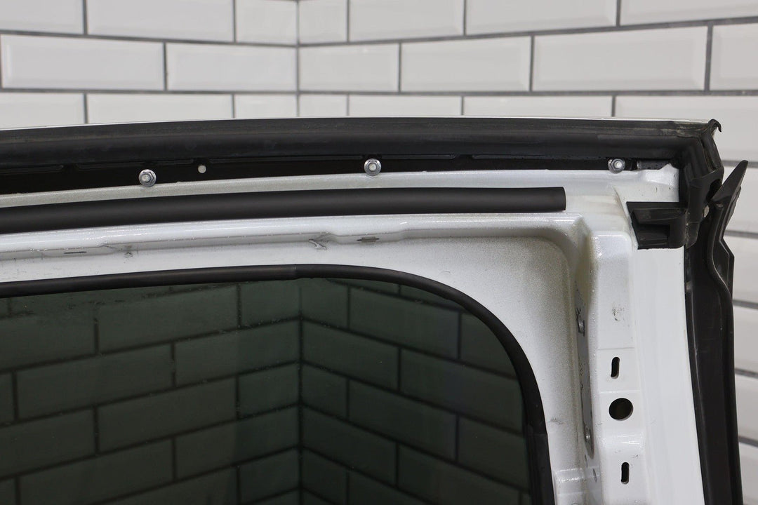 2016 - 2020 Tesla Model X Rear Left Falcon Door W/ Glass (Wrap Over Pearl White)