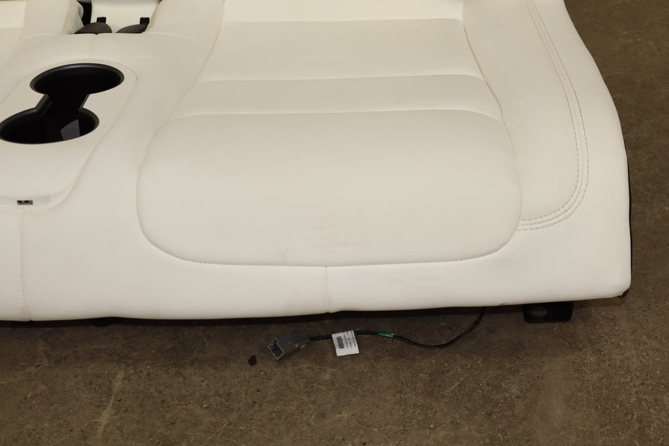 2016-2020 Tesla Model X Rear Left Right 3rd Row Seat White