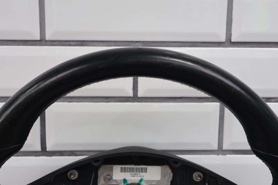 2016 - 2020 Tesla Model X Vegan Leather Non - Heated OEM Steering Wheel 1036774 - 00 - D