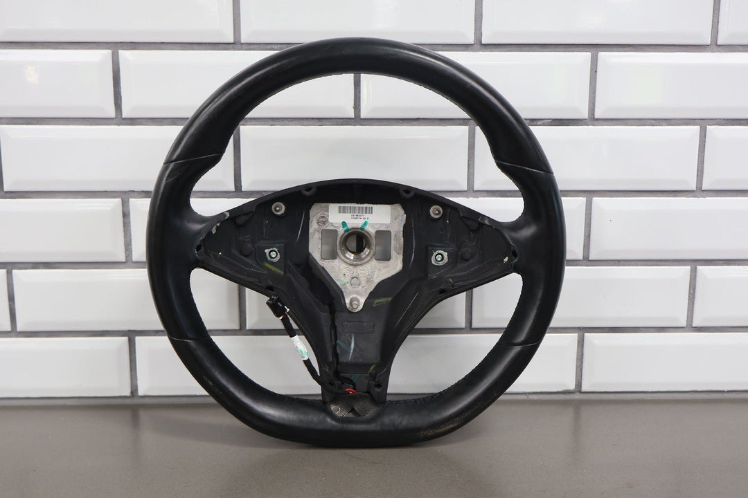 2016 - 2020 Tesla Model X Vegan Leather Non - Heated OEM Steering Wheel 1036774 - 00 - D