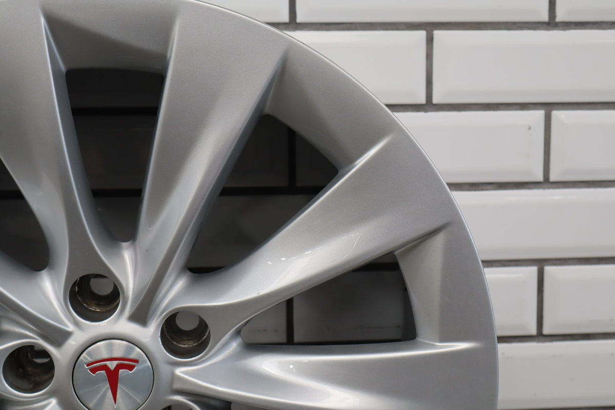 2016-2021 Tesla Model X 20x9 Front Slipstream Wheel/Rim OEM 1027244-00-B