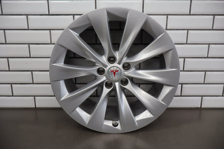 2016-2021 Tesla Model X 20x9 Front Slipstream Wheel/Rim OEM 1027244-00-B
