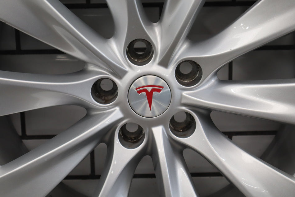 2016-2021 Tesla Model X 20x9 Front Slipstream Wheel/Rim OEM 1027244-00-B
