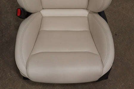 2016-2021 Tesla Model X 5 Passenger Cream Leather Seat Set Front/Rear OEM