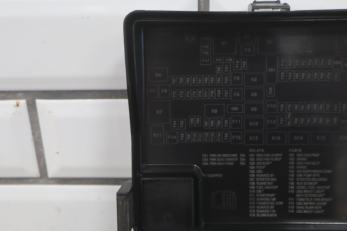 2016-2022 Ram 1500/1500 Classic TIPM Fuse Box Assembly OEM 68322371A