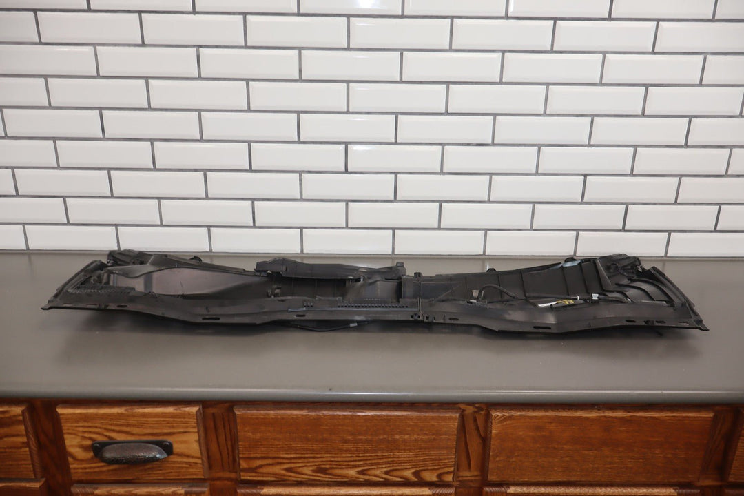 2016 - 2023 Mazda Miata ND OEM 2 Piece Cowl Vent Panel (Black) Lightly Weathered