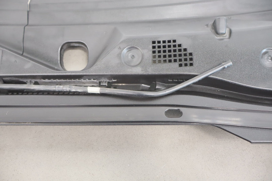 2016 - 2023 Mazda Miata ND OEM 2 Piece Cowl Vent Panel (Black) Lightly Weathered