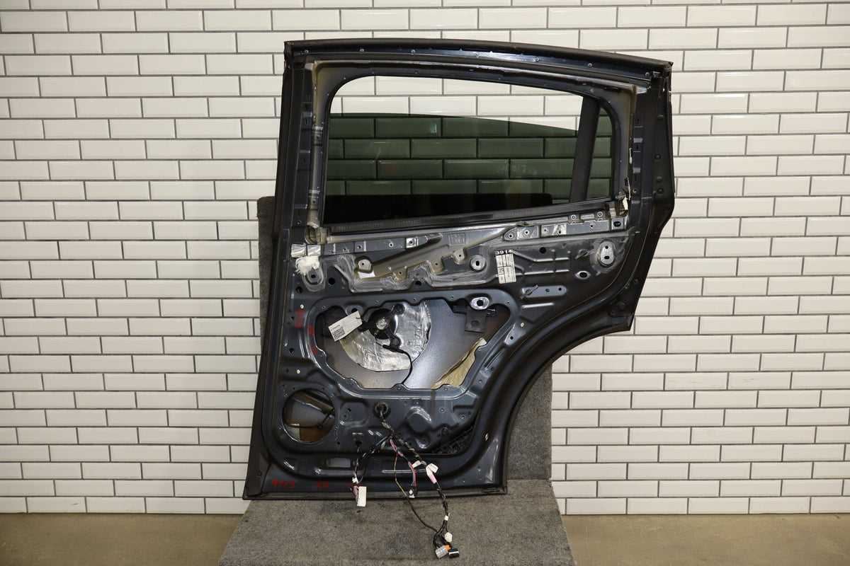 2016-2024 Tesla Model X Rear Right Falcon Door Panel Midnight Silver Metallic