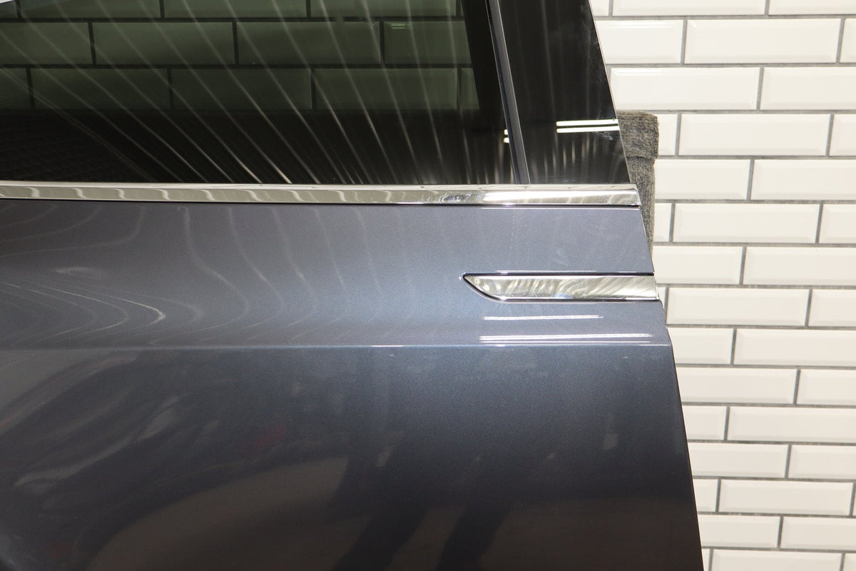 2016-2024 Tesla Model X Rear Right Falcon Door Panel Midnight Silver Metallic