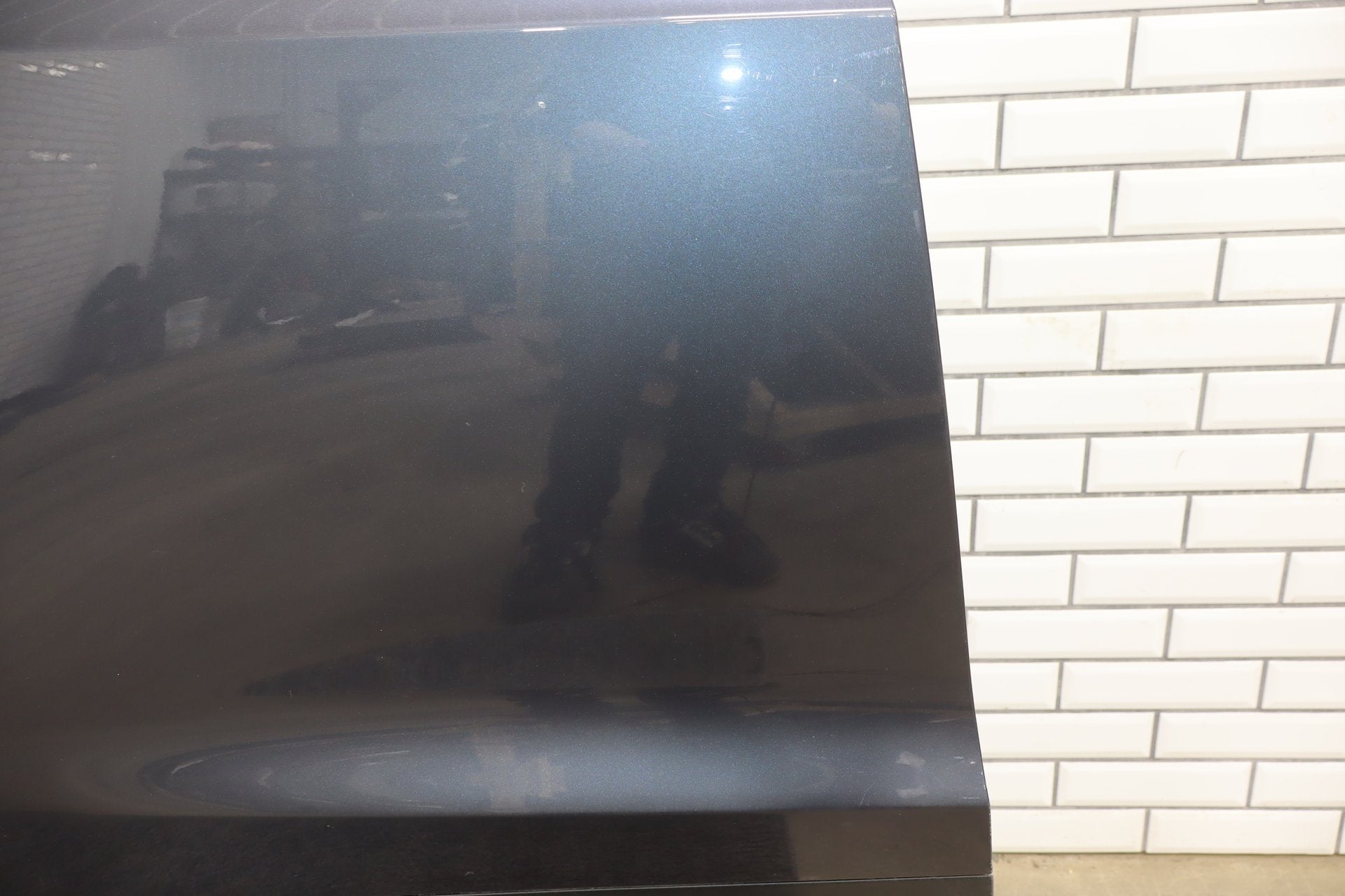2016-2024 Tesla Model X Rear Right Falcon Door Panel Midnight Silver PMNG