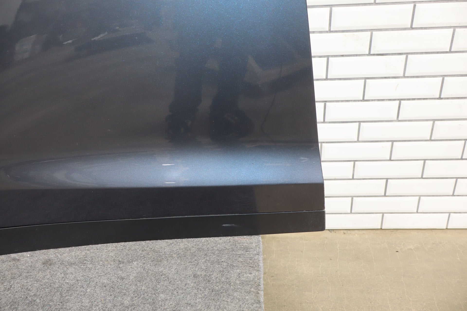 2016-2024 Tesla Model X Rear Right Falcon Door Panel Midnight Silver PMNG