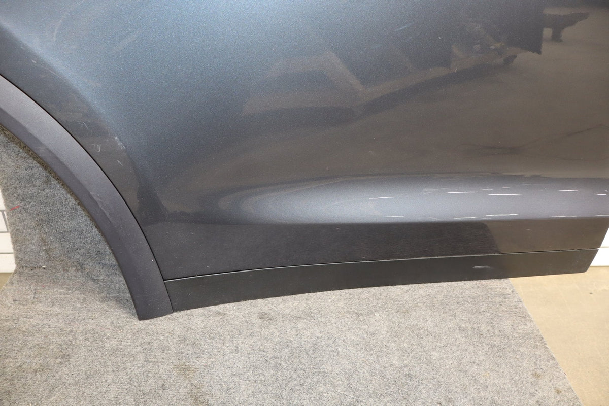 2016-2024 Tesla Model X Rear Right Falcon Door Panel Midnight Silver PMNG
